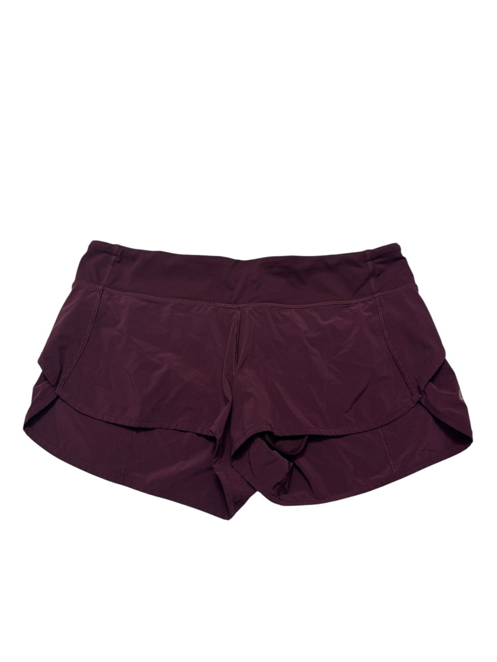 lululemon athletica Maroon Speed Shorts